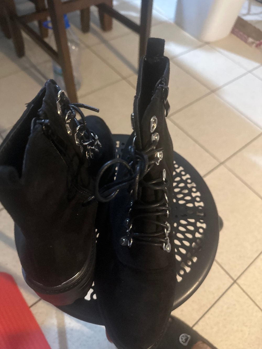 Black boots